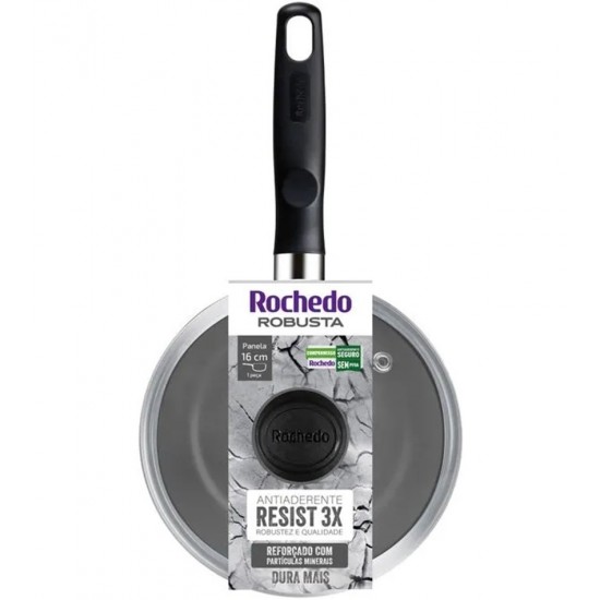 Panela 2L 20cm Robusta Grafite